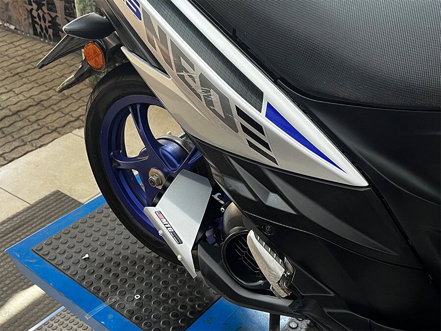 YAMAHA TMB-124 4個　＋おまけ１個 Escapamento esportivo com DB killer Yamaha Neo 125 - MTG