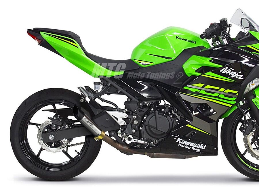 Ponteira de escapamento com potência Kawasaki Ninja 400 - MTG